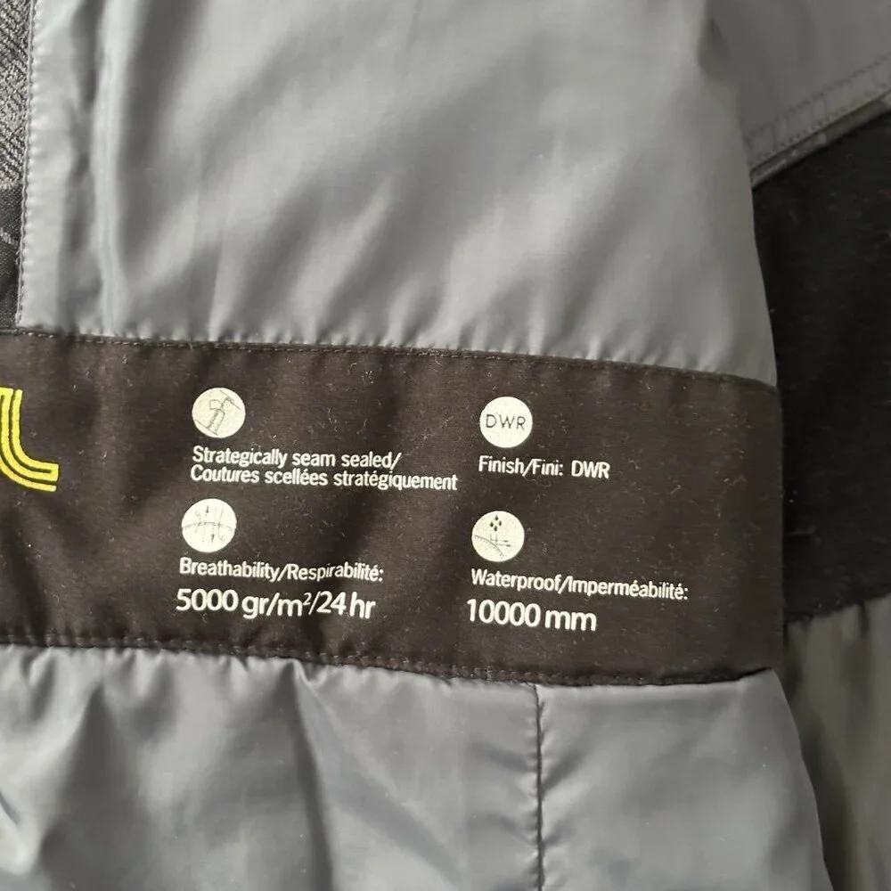 LOLE Insulated Waterproof Winter Parka Jacket Coat Womens M Black Floral flowers - Picture 12 of 16